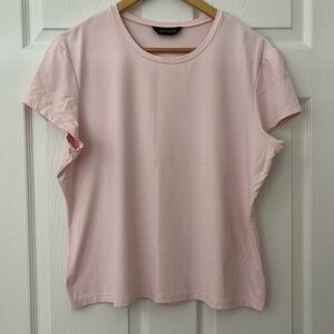 George light pink top.